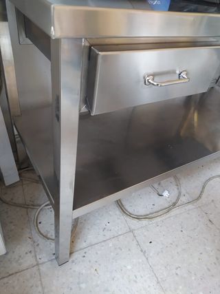MESA DE ACERO INOXIDABLE