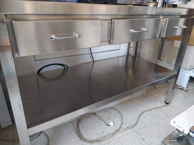 MESA DE ACERO INOXIDABLE