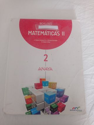Libro 2 Bachillerato 