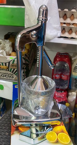 Exprimidor industrial manual