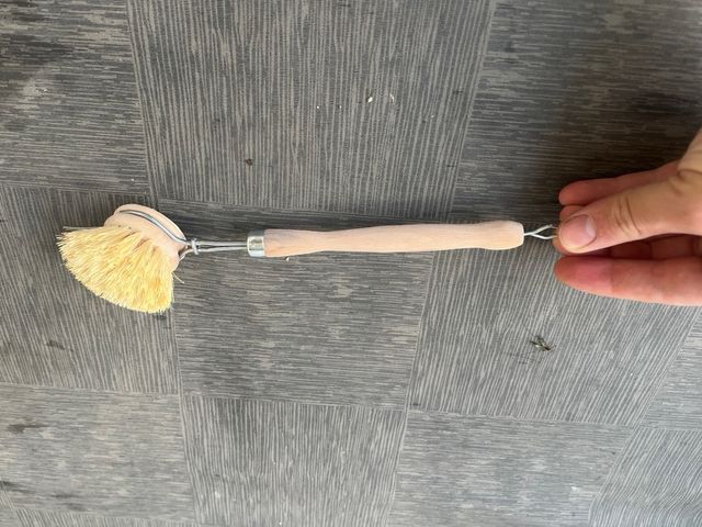 Cepillo limpieza madera mango