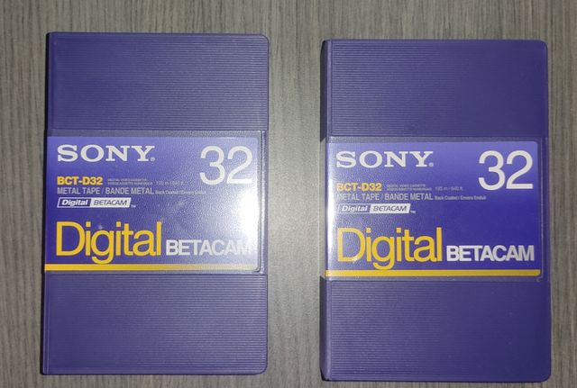 Cintas Betacam Digital Sony NUEVAS