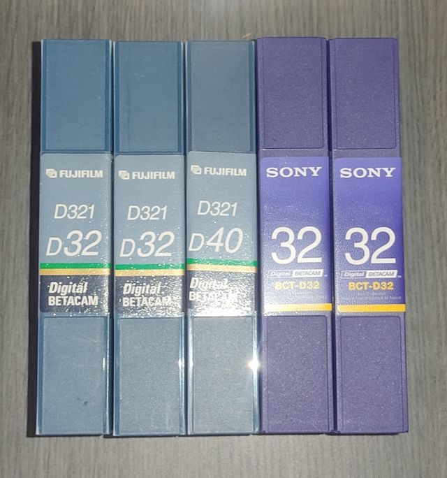 Cintas Betacam Digital Sony NUEVAS