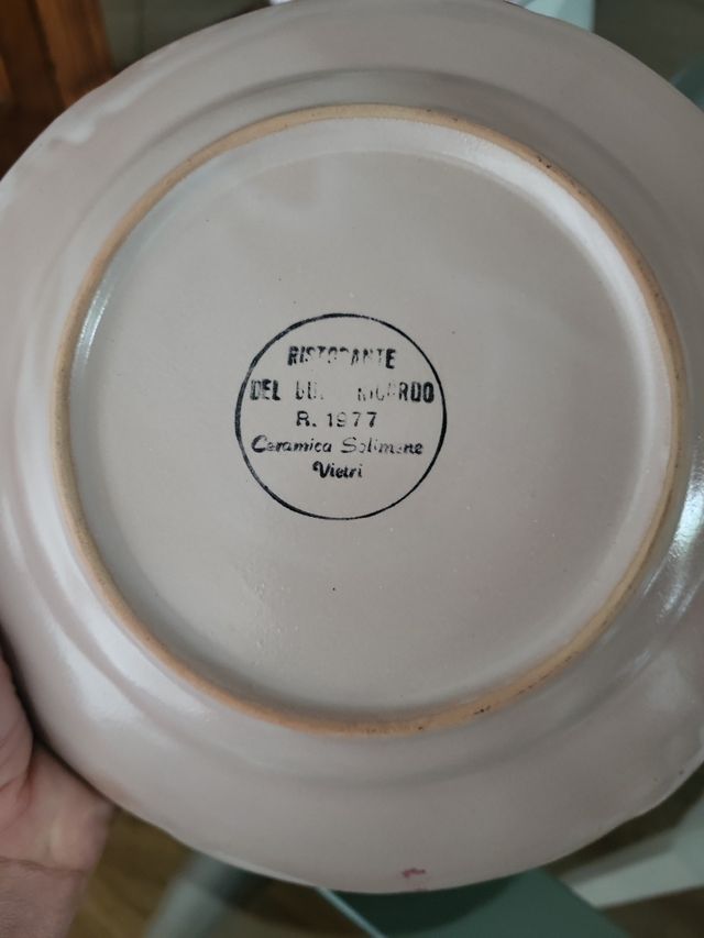 Piatto del Buon ricordo Cappello Belluno