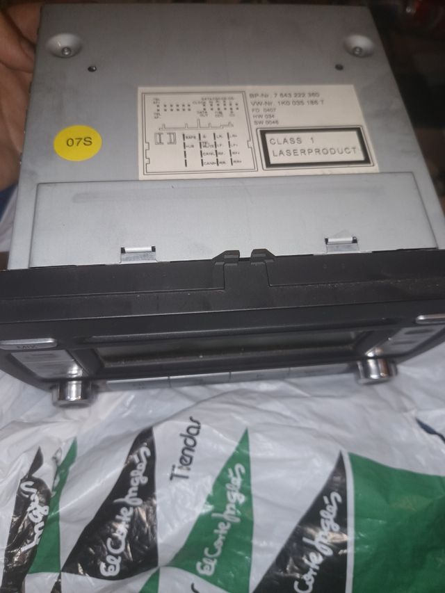 Radio cassette original,CD -Volkswagen