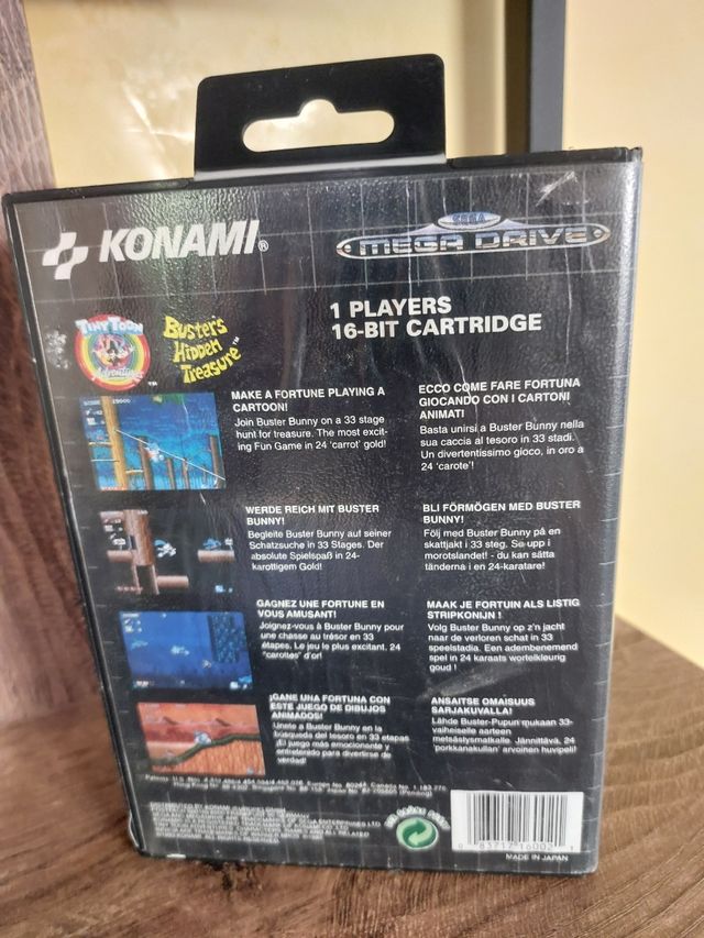 Sega Mega Drive pal Tiny Toon Adventure 