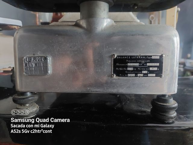 Bascula francesa vintage LUTRANA años 50/60