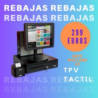 Tpv tactil pack comoleto listo para usar