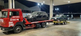 Servicio de grúa 24horas los 7 días desde 30