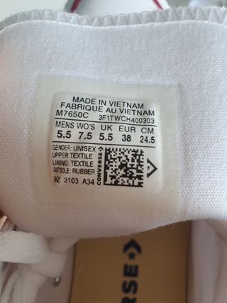 Converse All Star Blancas