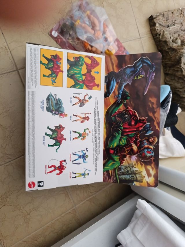 Master of the UNIVERSE  he-man + Battle