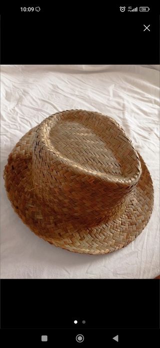 Sombrero paja