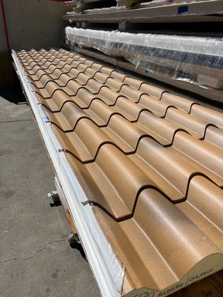 Panel imitacion teja