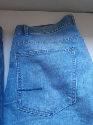 Lote dos pantalones bermudas hombre 