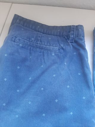 Lote dos pantalones bermudas hombre 