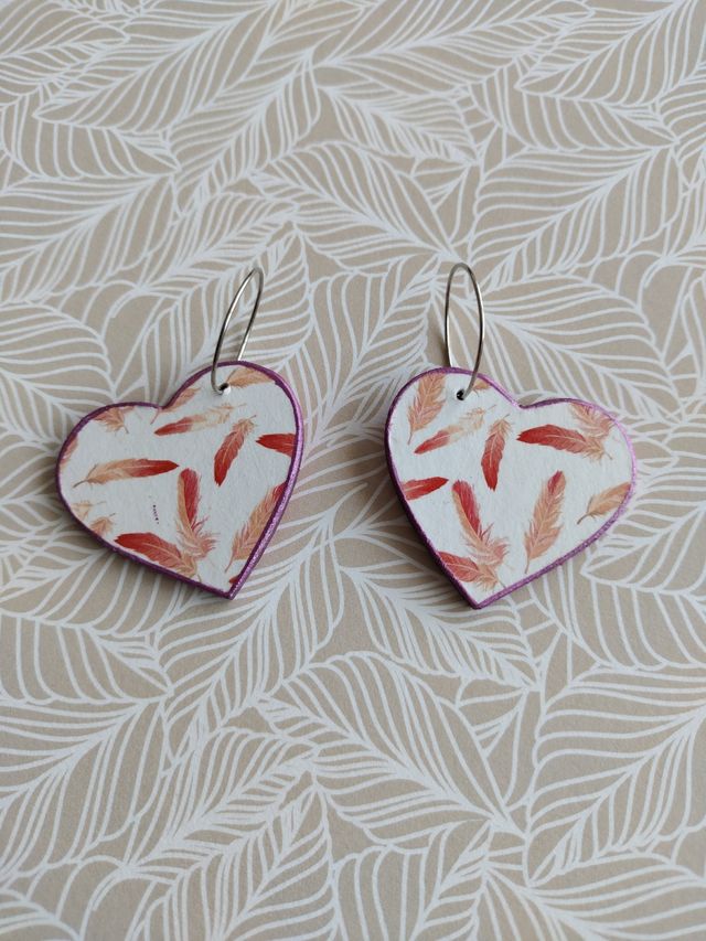 PENDIENTES HECHOS A MANO CORAZÓN