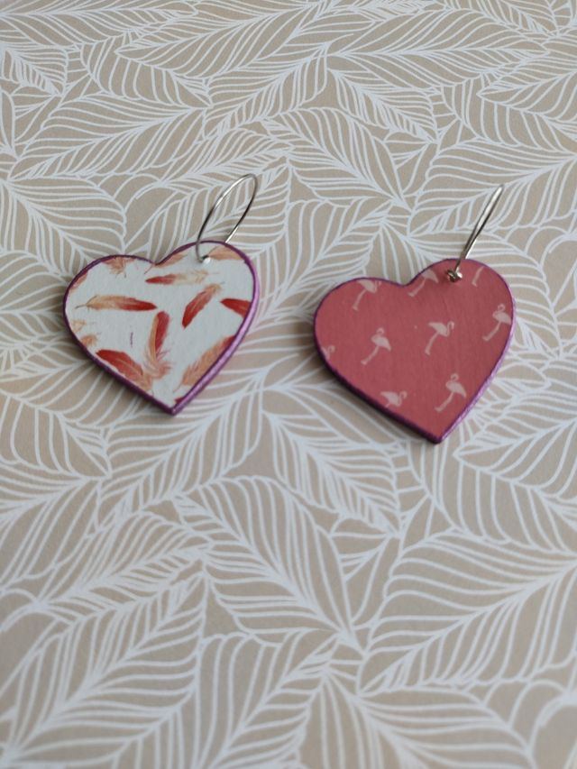 PENDIENTES HECHOS A MANO CORAZÓN