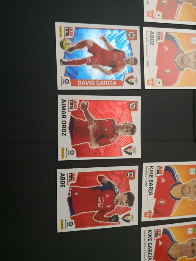 Equipo completo OSASUNA LALIGA TOTAL