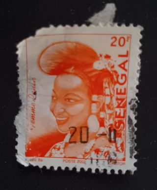 Lotto 3 Francobolli Senegal Usati