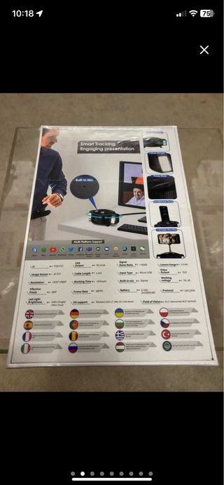 web camara Promate vision 3en 1 nuevas