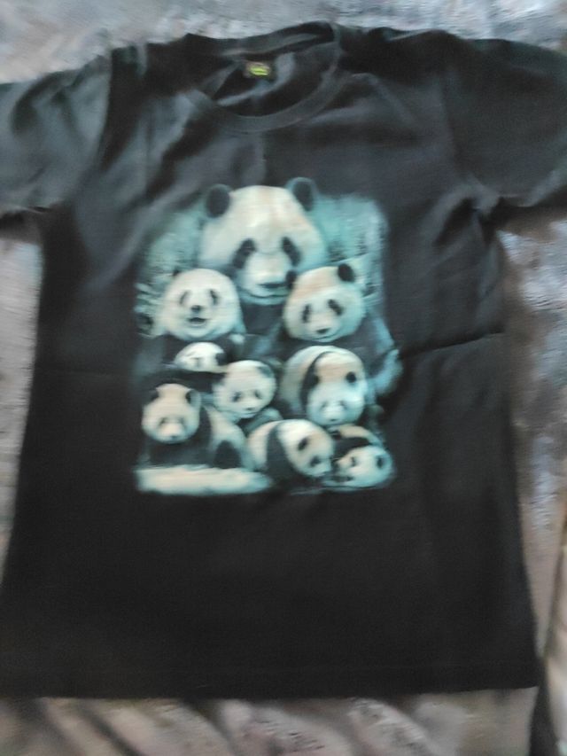 Camiseta oso panda
