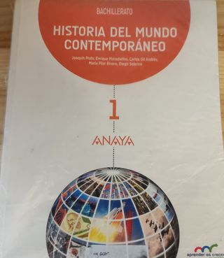 Historia del Mundo Contemporáneo 1 Bach Anaya