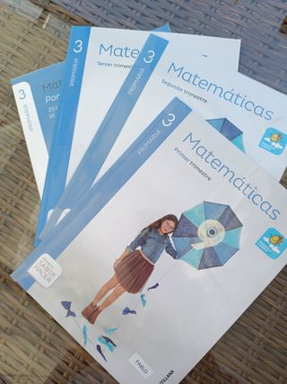 Matemáticas 3 primaria. Santillana.