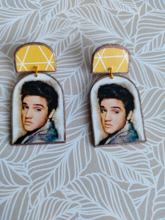 PENDIENTES HECHOS A MANO ELVIS