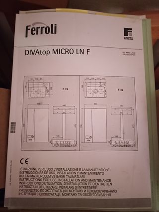 CALDERA FERROLI AVERIADA