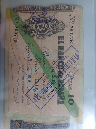 Coleccion Billetes de gijon