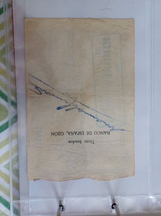Coleccion Billetes de gijon