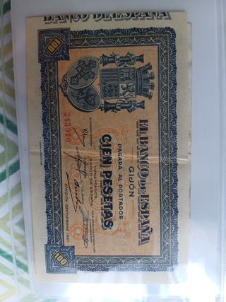 Coleccion Billetes de gijon