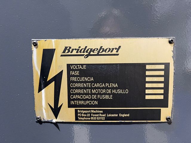 Centro mecanizado BRIDGEPORT INTERACT 720 V. 4ºeje