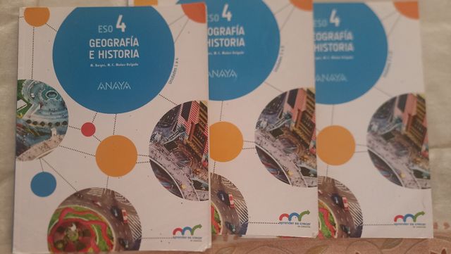 Lote Geografía e Historia 4ESO de Anaya