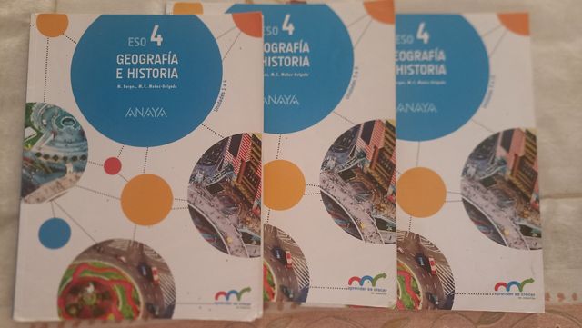 Lote Geografía e Historia 4ESO de Anaya