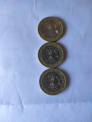 Moneda 1 euro Francia 1999