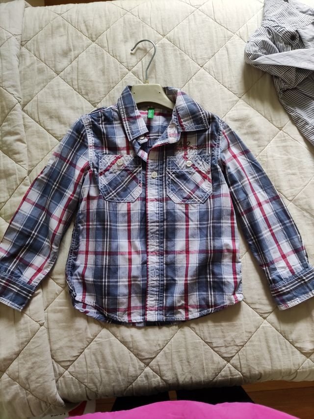 Camicia Benetton tg.3-4 anni(100cm)