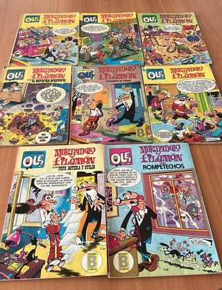Lote Mortadelo y Filemon Bruguera Ole A 1970-80-90