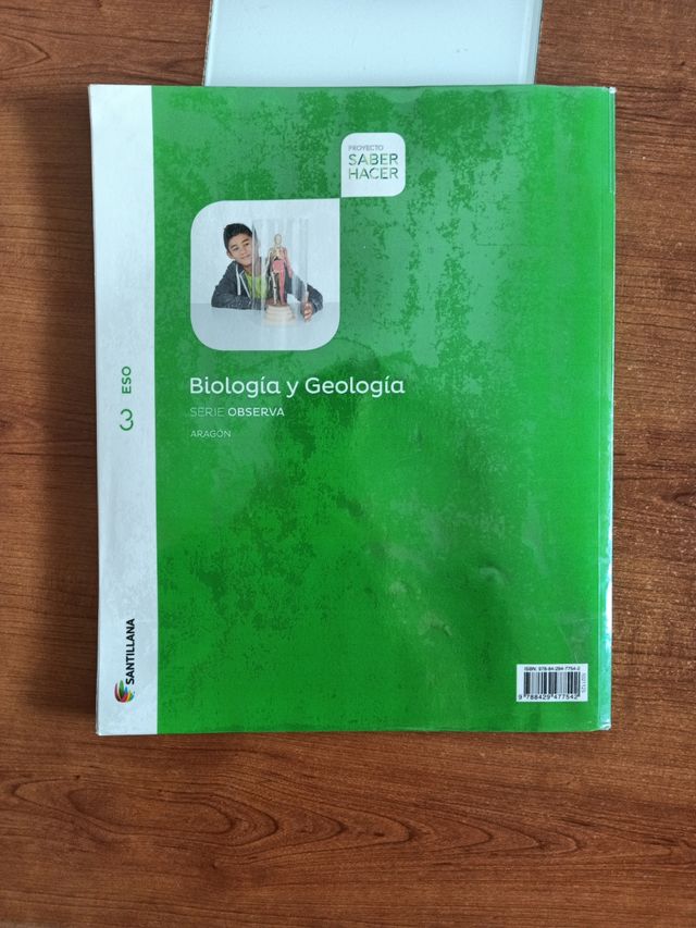 Libro Biología y Geología 3°ESO