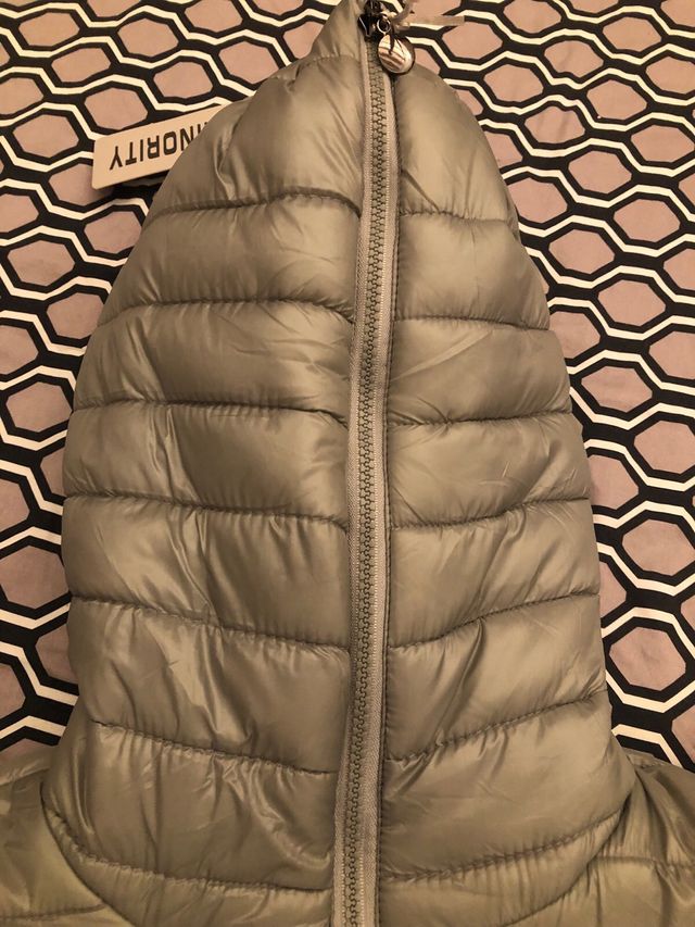 Giubbino nuovo da donna invernale colore grigio 