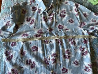 Camicia stile floreale manica corta