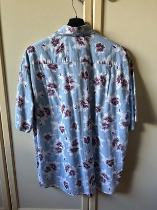 Camicia stile floreale manica corta