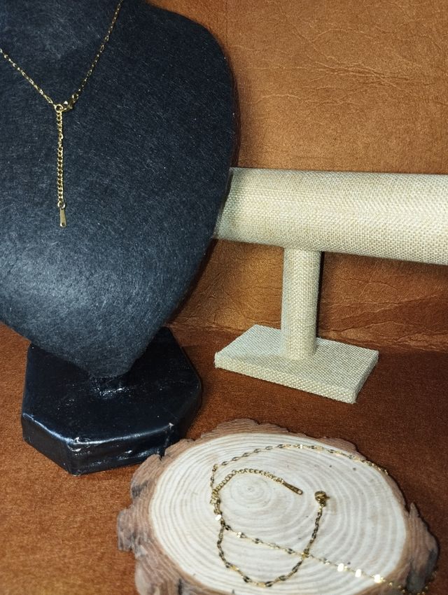 Collar cadena de acero inoxidable