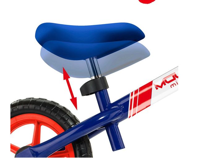 Bicicleta sin pedales - Minibike Azul Molto