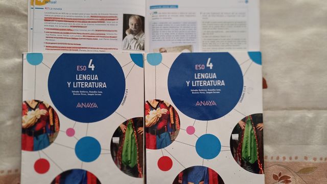 Lote 3 libros Lengua y Literatura 4 ESO