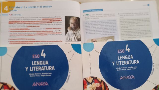 Lote 3 libros Lengua y Literatura 4 ESO