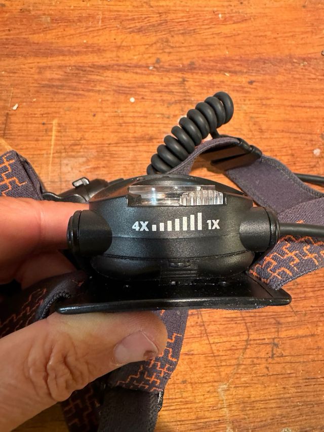 Lampada frontale pro climbing technology