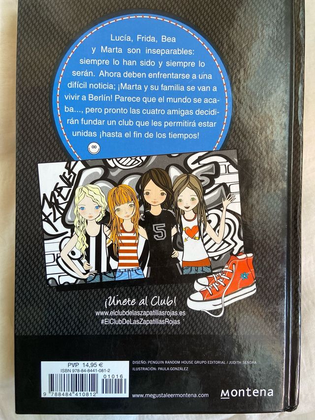 Libro El club de las zapatillas rojas