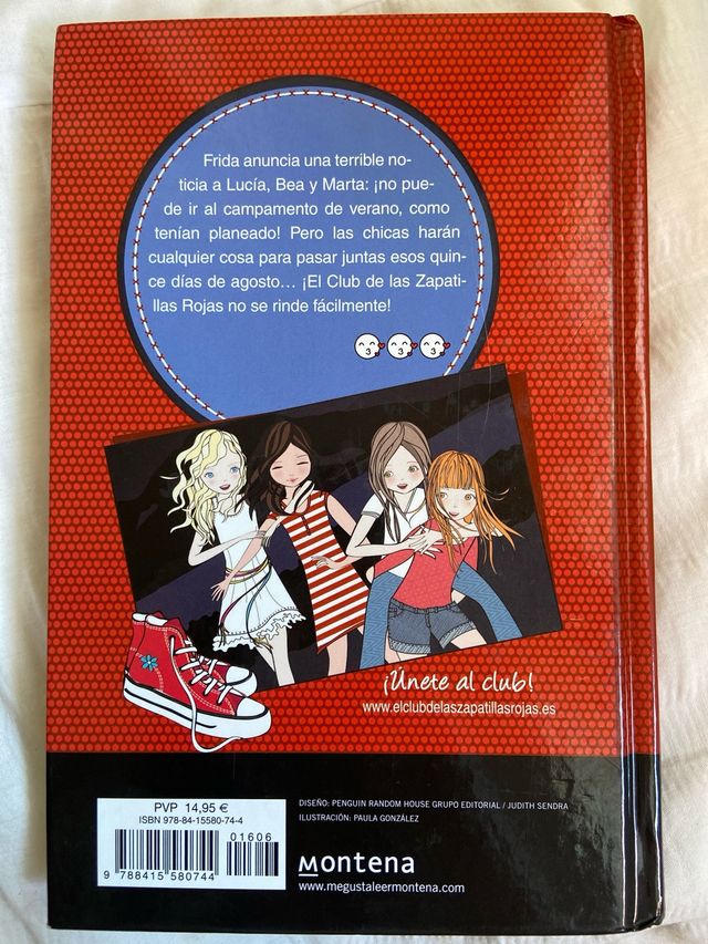 Libro el club de las zapatillas rojas