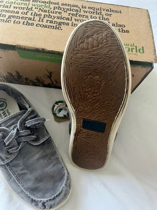 Zapatos verano Natural World N*39 Gris